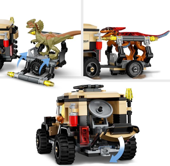 Produktbild LEGO Pyroraptor & Dilophosaurus Transport (76951, LEGO Jurassic World, LEGO Seltene Sets)