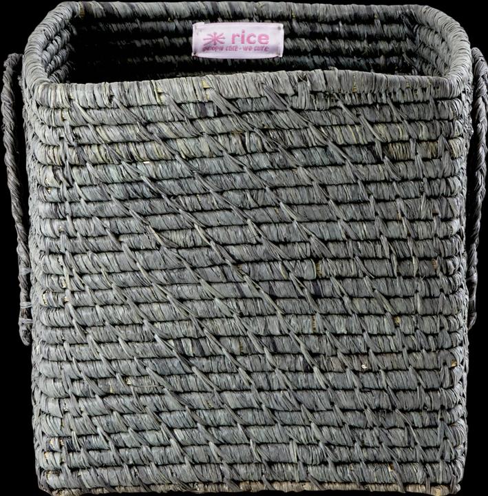 Immagine prodotto Rice Cestino quadrato in rafia - Grigio