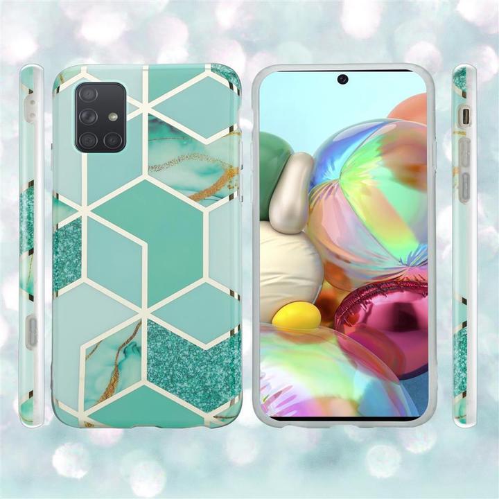 Image du produit Cadorabo Couverture IMD TPU Marbre coloré (Samsung Galaxy A71 5G)