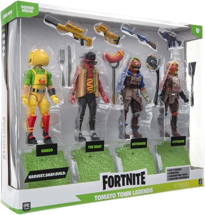 Produktbild Jazwares Fortnite 4 Figuren Pack T.T.L. | FNT0813