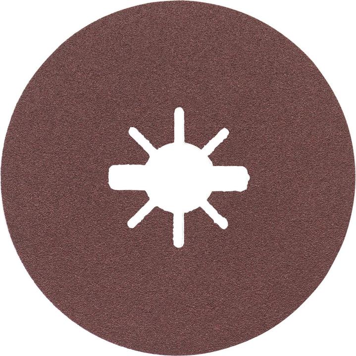 Bosch Professional Zubehör X-LOCK fibre disc, Ø125 mm, K 100, R444, Expert for Metal, 1 pc. (100)