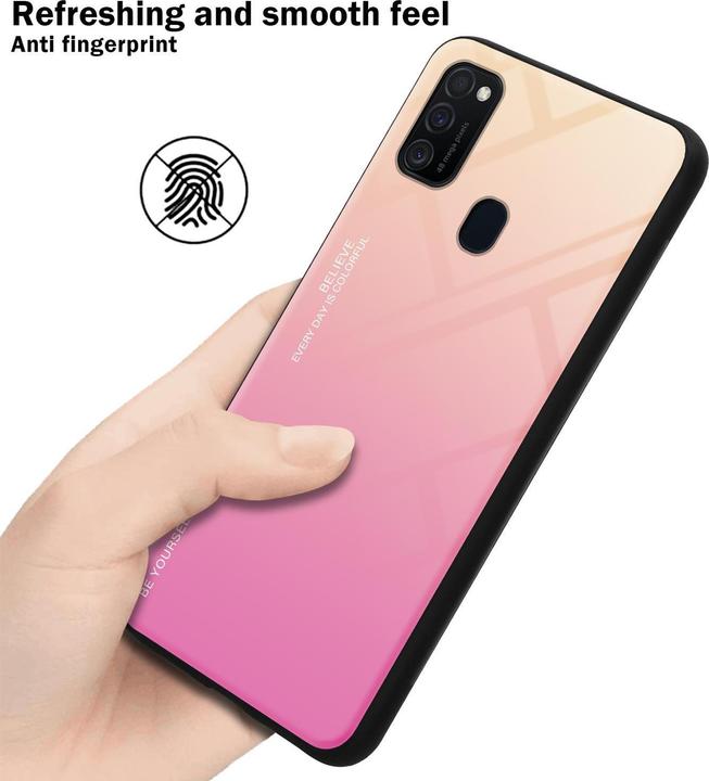 Immagine prodotto Cadorabo Copertura in vetro TPU 2 colori (Samsung Galaxy M21, Samsung Galaxy M30s)