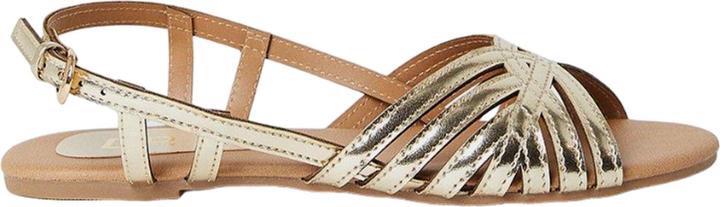 Actual product image Dorothy Perkins Womens/Ladies Lattice Sling Back Flat Sandals (40)