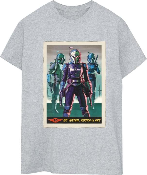 Star Wars The Mandalorian BoKatan Koska and Axe TShirt (XL)