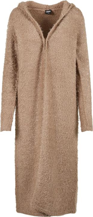 Actual product image Urban Classics Ladies Hooded Feather Cardigan (M)