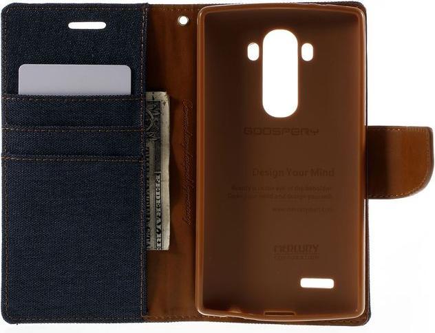 Actual product image Goospery Canvas Diary Series (LG G4)