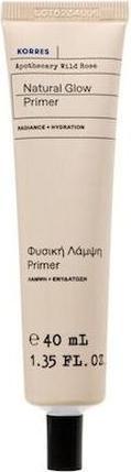Actual product image Korres Wild Rose Natural Glow Primer For Natural Radiance And Hydration 40ml (Body cream, 40 ml)