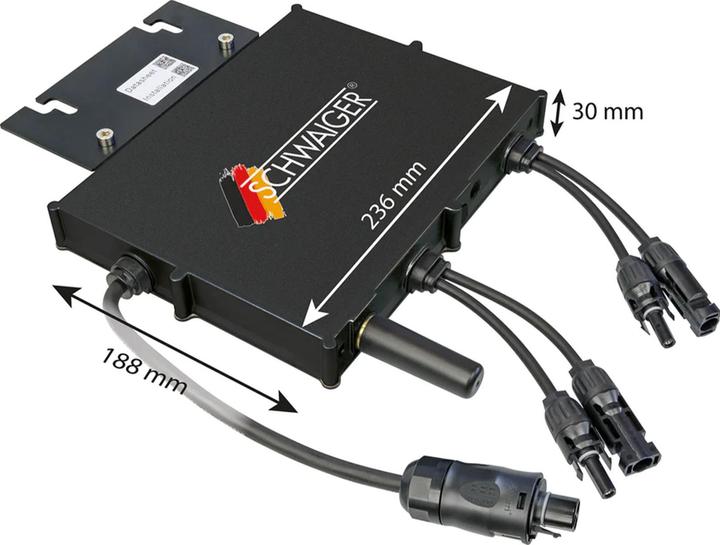 Produktbild Schwaiger Wechselrichter NEP 800/600W