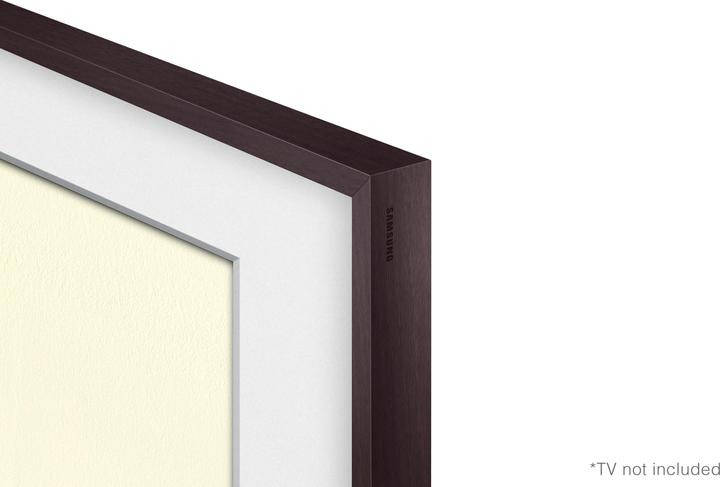 Actual product image Samsung Frame for The Frame TV 49", walnut (dark wood) aluminium and wood (Various)