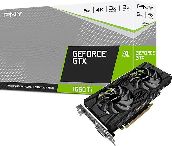 Actual product image PNY GeForce GTX 1660Ti XLR8 Gaming 6GB (6 GB)