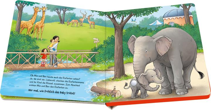 Produktbild Ravensburger Hör mal hin - Wer brüllt hier? Im Zoo (Deutsch)