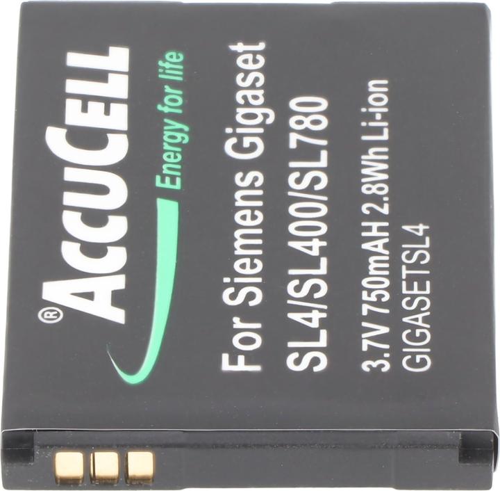 Actual product image AccuCell Akku Siemens SL4, SL400, SL78, SL780, SL785, SL788