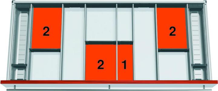 Image du produit Blum Set de casiers ORGA-LINE pour TANDEMBOX antaro