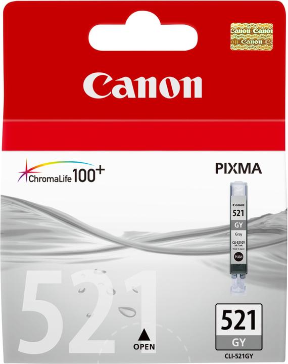Actual product image Canon Cli-521gy (GY)