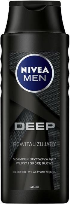 Immagine prodotto NIVEA Men Deep Revitalizing Hair Shampoo 400Ml (400 ml, Shampoo liquido)