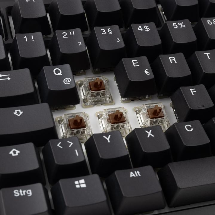 Produktbild Ducky Tinker 75 Gaming-Tastatur, RGB - MX-Brown (ISO-DE) (DE, Kabelgebunden)