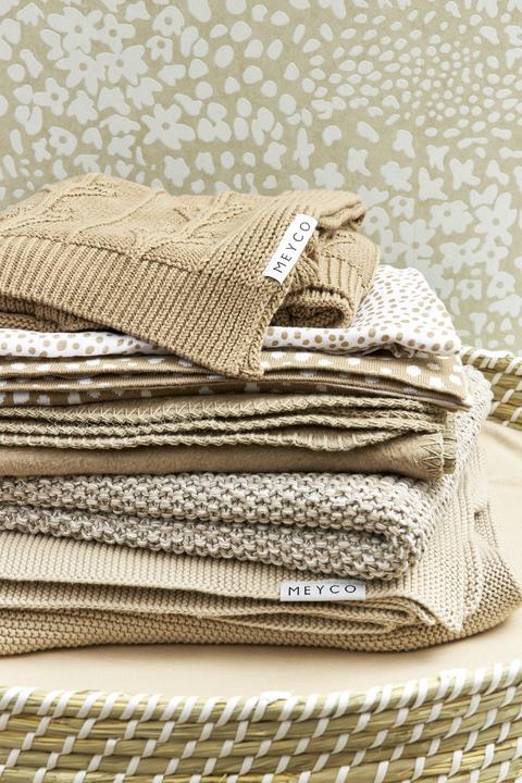 Meyco Babydecke Cheetah - Taupe - 75x100cm (75 x 100 cm)