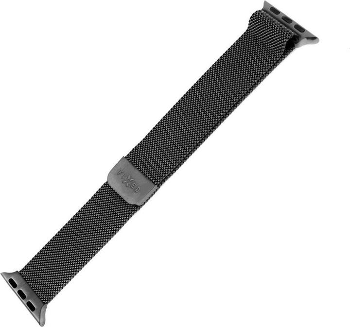 Image du produit Fixed Mesh metal rem til Apple Watch 42/44/45/49mm Sort (Métal)
