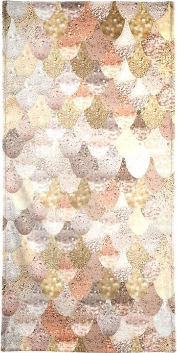 Produktbild Juniqe Meerjungfrau-Gold-Muster (40 x 80 cm)