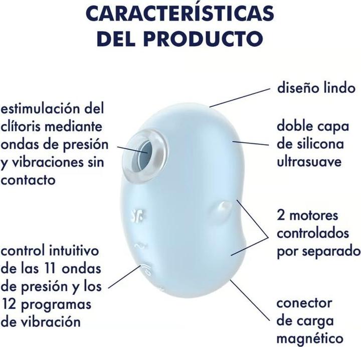 Nutritional values and ingredients Satisfyer Cutie Ghost - blue
