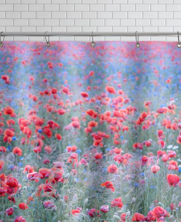 Produktbild Juniqe Poppy Seed Heaven - Mohnblumen (150 x 200 cm)