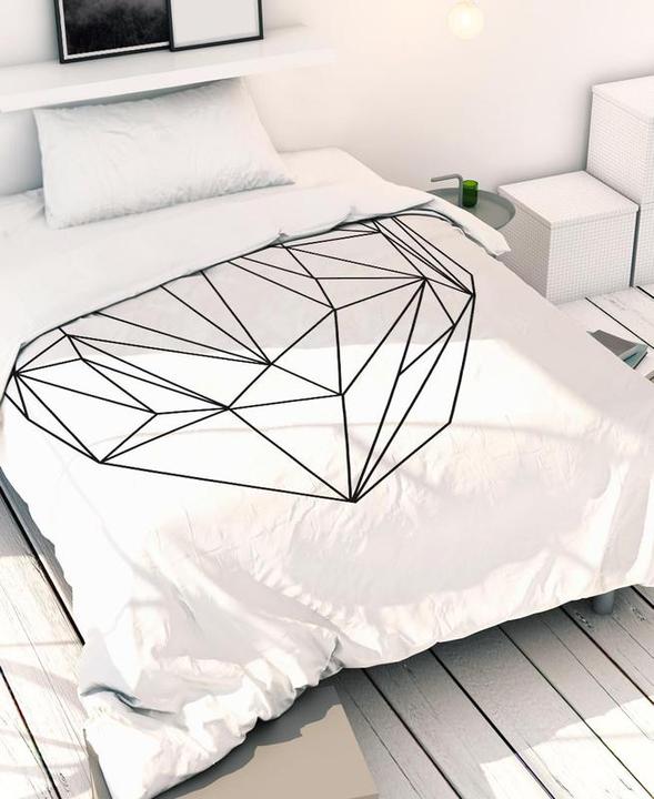 Immagine prodotto Juniqe Heart Graphic - Cuori (Set di biancheria da letto, 160 x 240 cm, 50 x 70 cm)