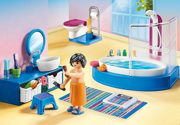 Actual product image Playmobil Bathroom (70211, Playmobil Dollhouse)
