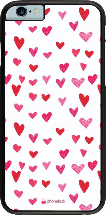 Produktbild PhoneLook Hülle Valentine 2022 Many pink hearts (Apple iPhone 6)