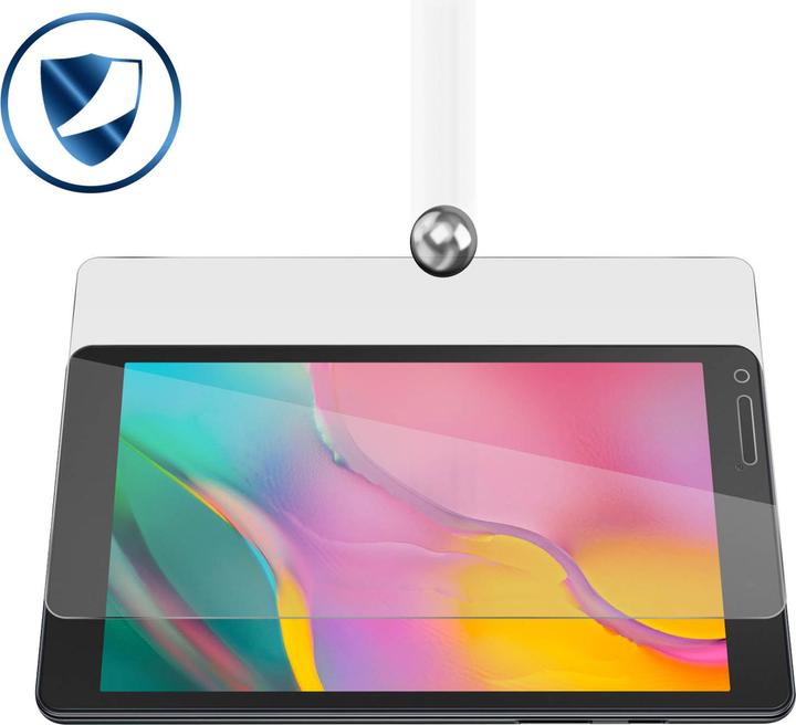 Actual product image Avizar Crystal clear film, glass screen protector (1 Piece, Galaxy Tab A 8.0 (2019))
