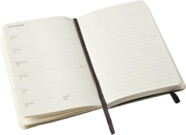 Productafbeelding Moleskine Weekkalender (Pocket, A6, Engels)