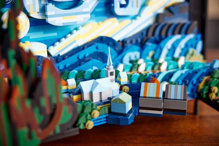Image du produit LEGO Vincent van Gogh - Nuit étoilée (21333, LEGO difficiles à trouver, LEGO Icons)