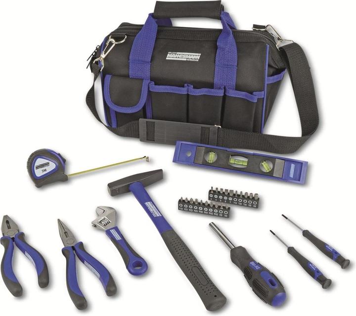 Actual product image Mannesmann Tool bag (30 pieces)