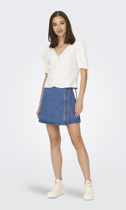 Actual product image Only Onlvilla Wrap Tie Skirt Dnm Gua (S)