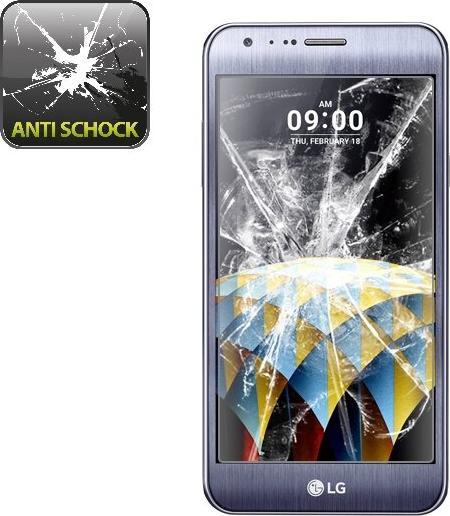 Produktbild Protectorking 2x Panzerfolie Anti-Shock HD Klar (2 Stück, LG X Cam)