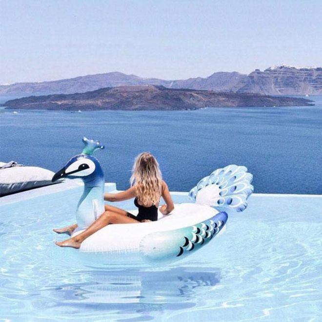 Produktbild MU Classic Pfau Schwimminsel