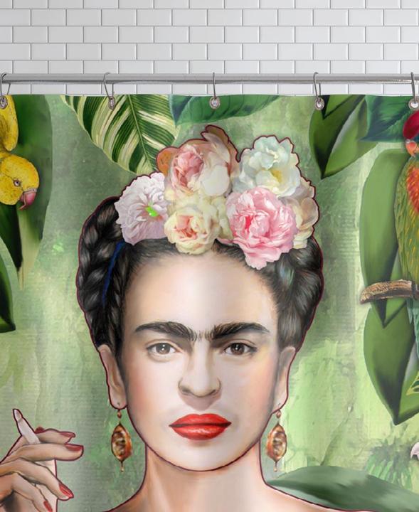 Produktbild Juniqe Frida Con Amigos - Frida Kahlo (150 x 200 cm)