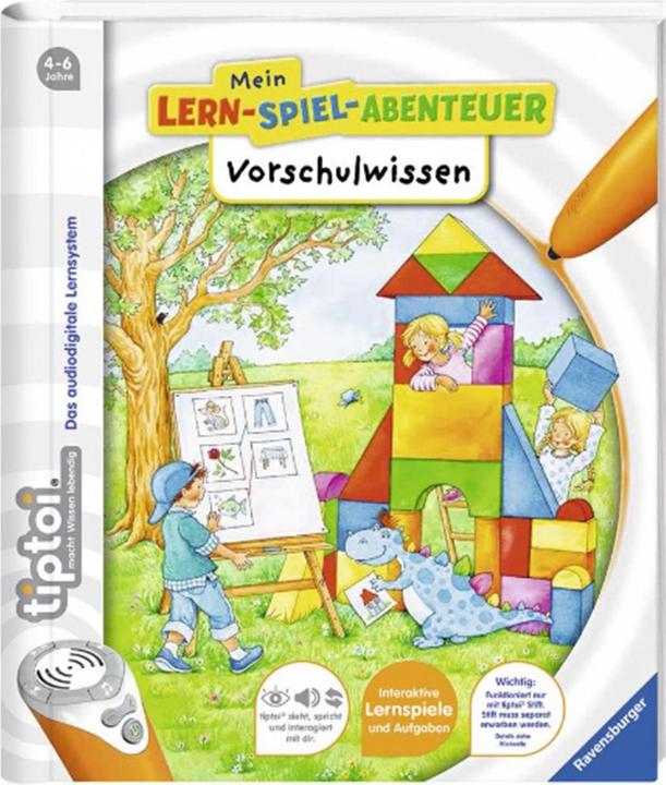 Actual product image tiptoi Vorschulwissen (German, Silke Voigt, Kirstin Jebautzke, 2016)