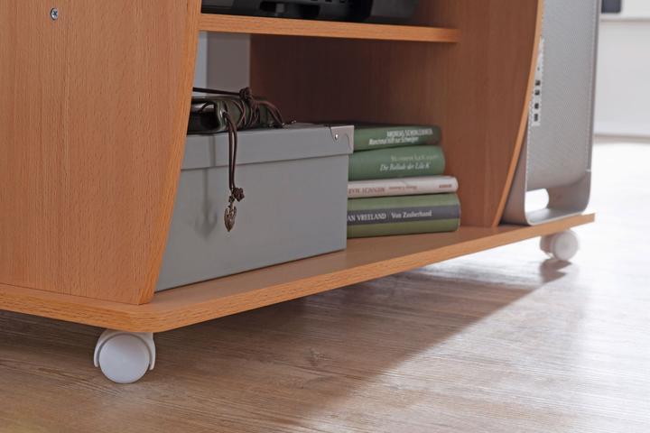 Produktbild FineBuy Schreibtisch Computertisch Holz furniert Buche