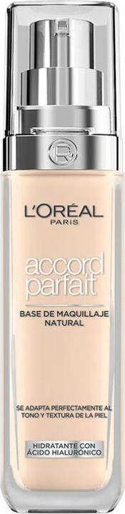 Image du produit L'Oréal Paris ACCORD PARFAIT fond de teint acide hyaluronique #1.R 30 ml (1R Ivory Rose)