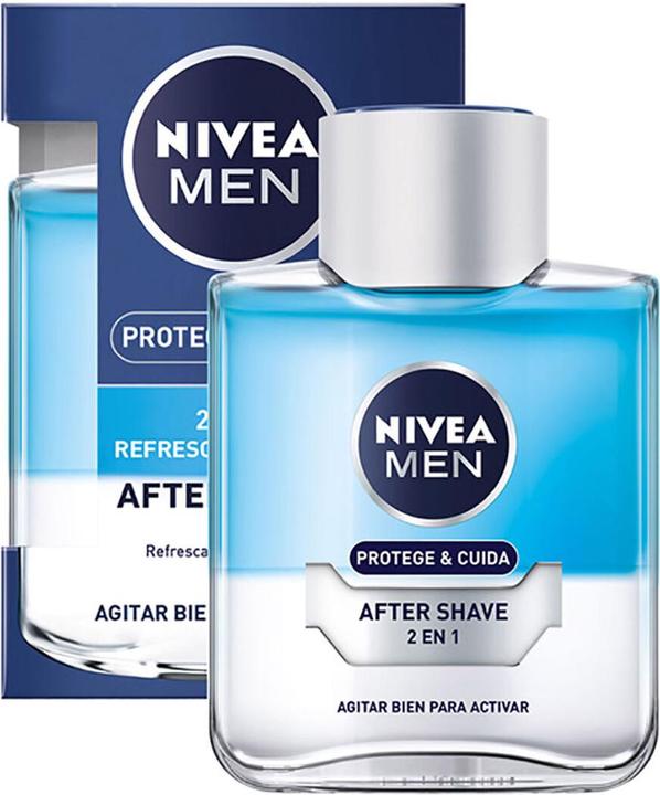 Produktbild NIVEA MEN MEN PROTEGE & CUIDA after shave 2 en 1 100 ml (Aftershave Lotion, 100 ml)