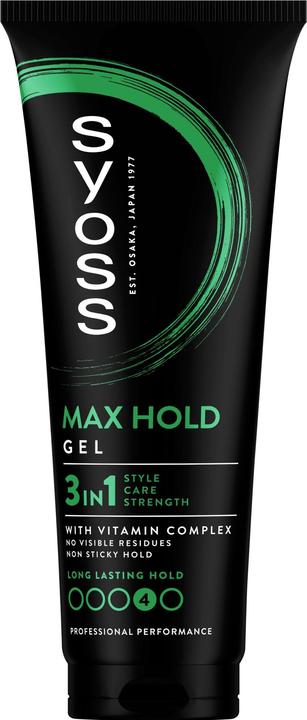 Syoss Hair gel Max Hold 250 ml (Hair gel, 250 ml)