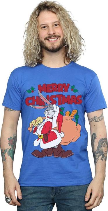 Immagine prodotto Looney Tunes Santa Bugs Bunny Maglietta Uomo (4XL)