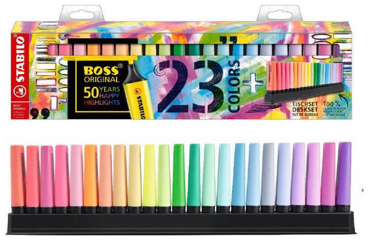 Produktbild STABILO Boss Original (Sortiert, 5 mm, 23 x)