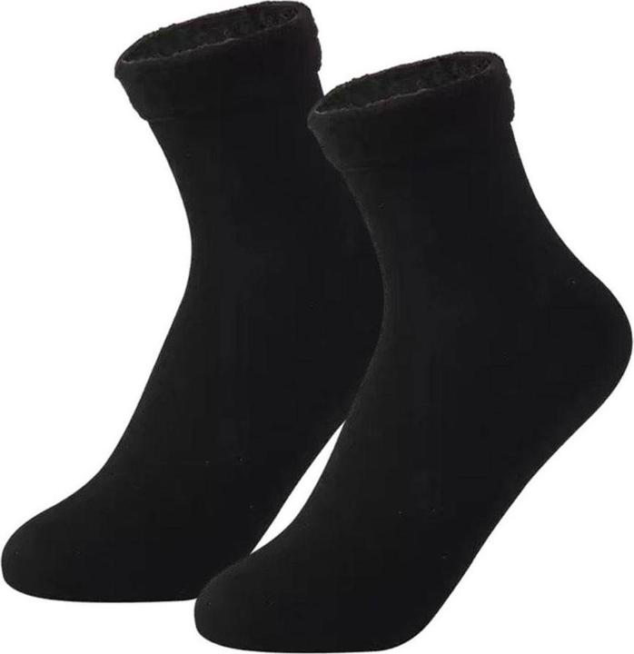 Produktbild JTI Socken mit Kunstfellfutter, Schwarz - Grösse 36-42 (Einzelpack, 36 - 42)