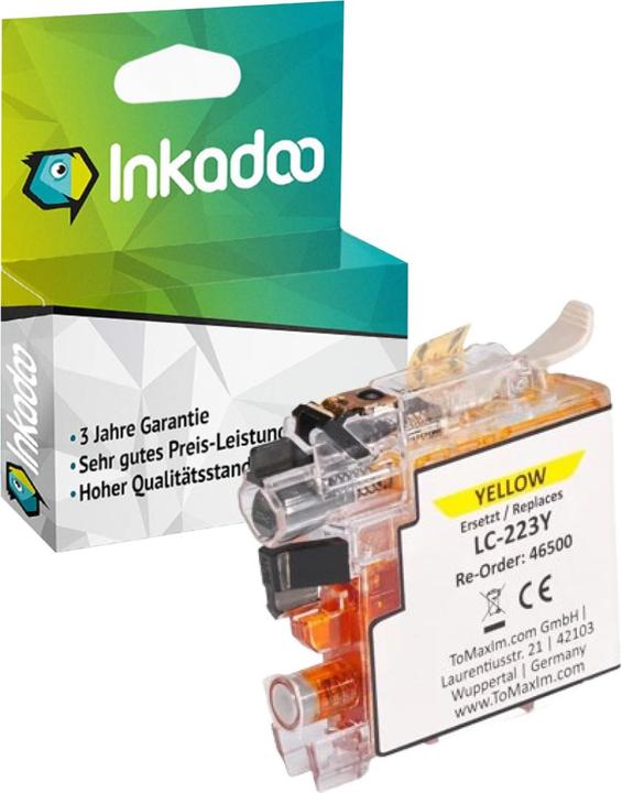 Image du produit Inkadoo Druckerpatronen kompatibel mit Brother LC-223 VAL XXL (M, Y, C, CF)