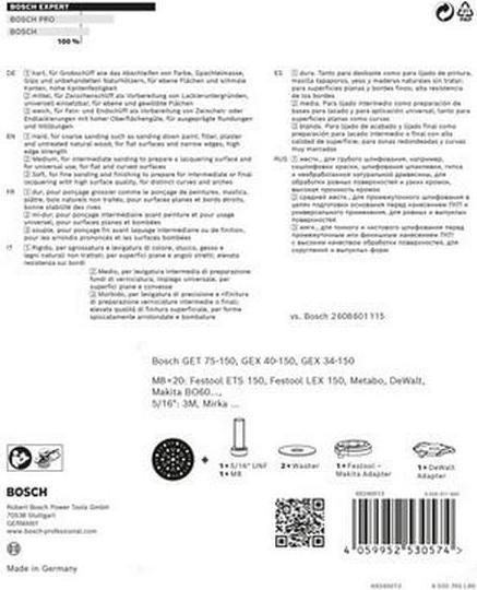 Immagine prodotto Bosch Professional Zubehör Platorello universale multiforo (Medio)