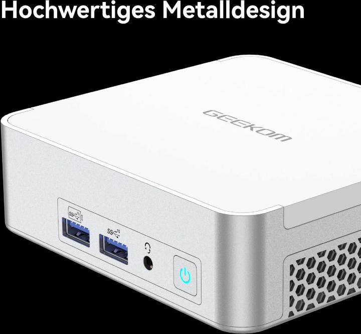 Produktbild Geekom XT13 Pro Mini-PC mit Intel Core i9 (Intel Core i9-13900H, 32 GB, 2000 GB, Intel Iris Graphics)