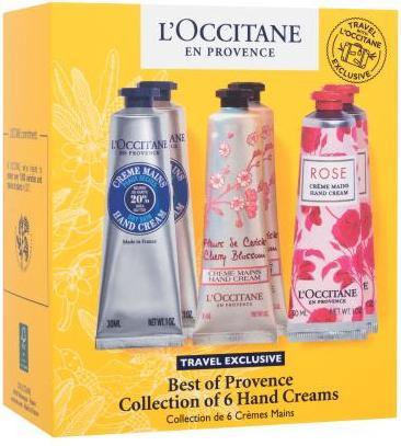 Actual product image L'Occitane Best Of Provence Collection Of 6 Hand Creams (180 ml)
