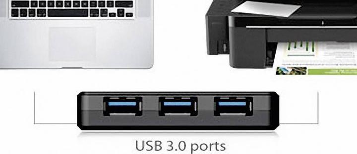 Produktbild Transcend TS-HUB2C (USB-C, 4 Ports)