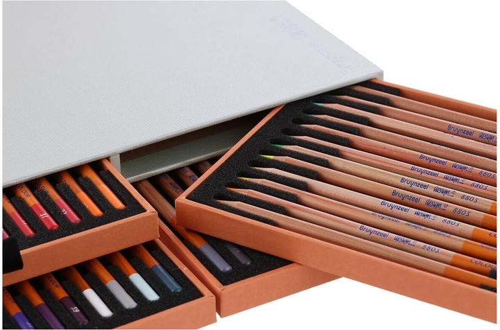 Actual product image Bruynzeel Design coloured pencil box 48pcs (Colored, 48 x)